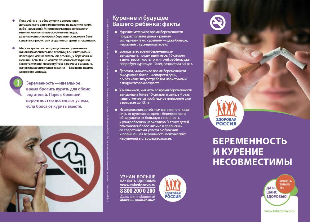 Беременность и курение